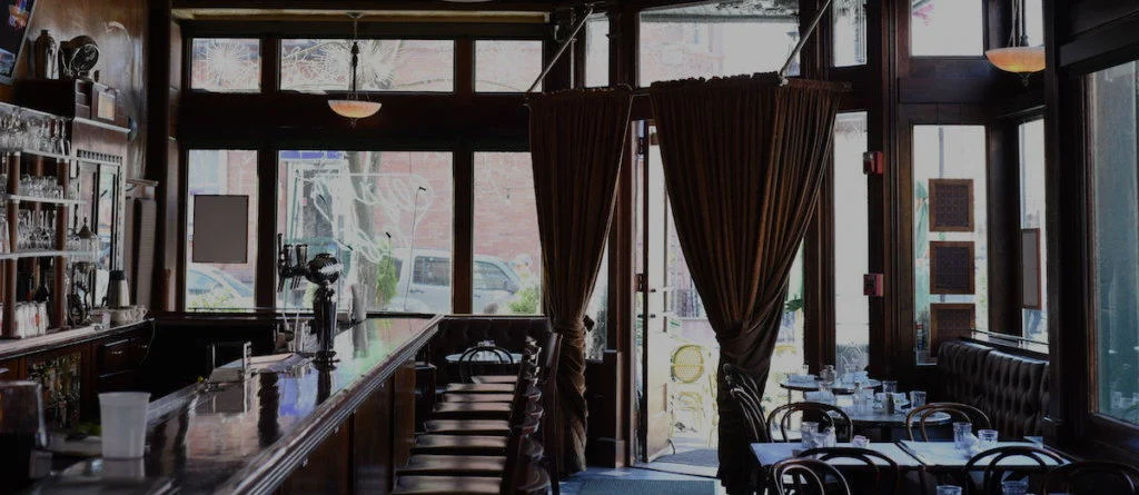 Main party room at Elysian Cafe