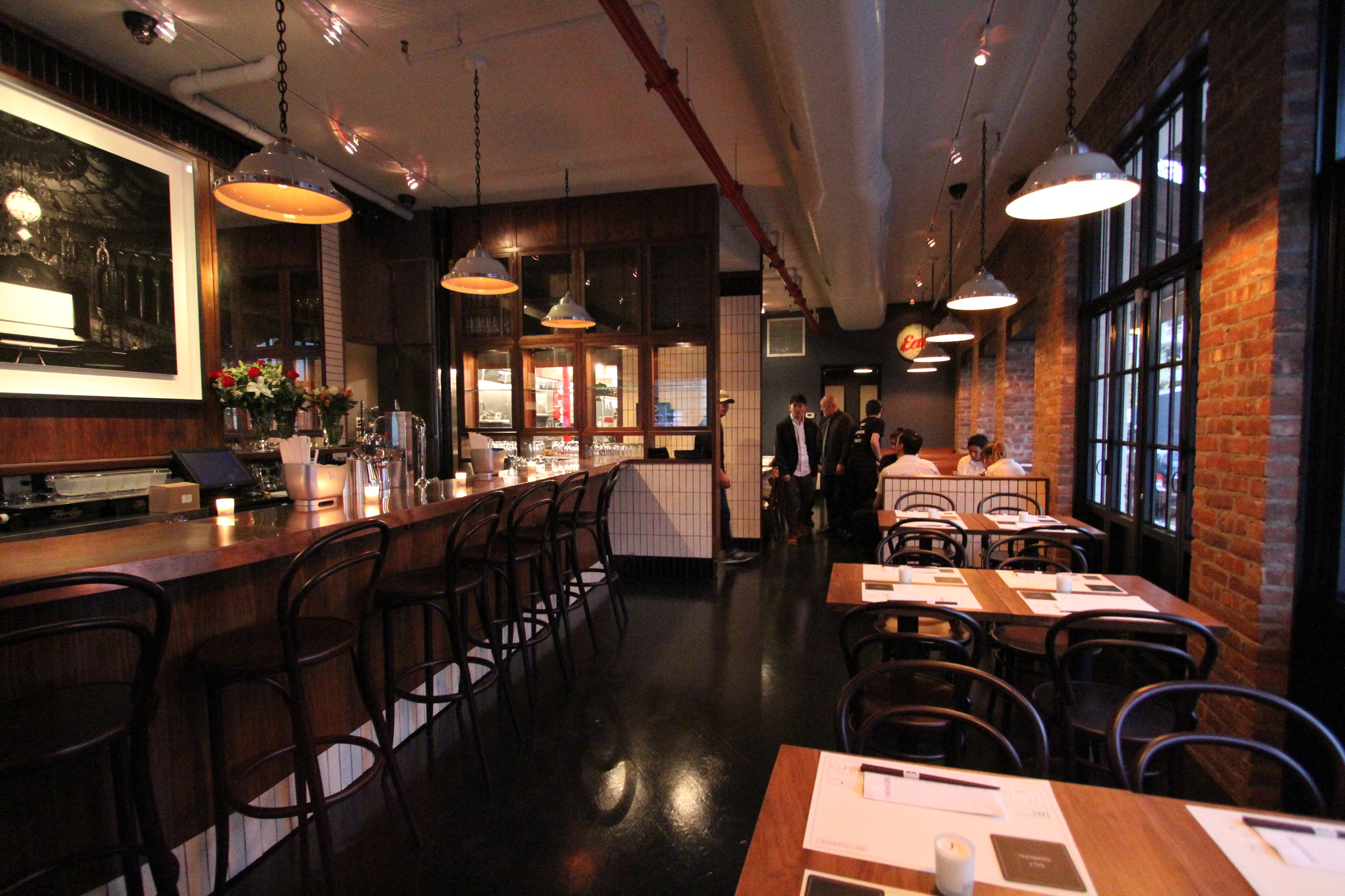 Wine cellar at Salt + Charcoal