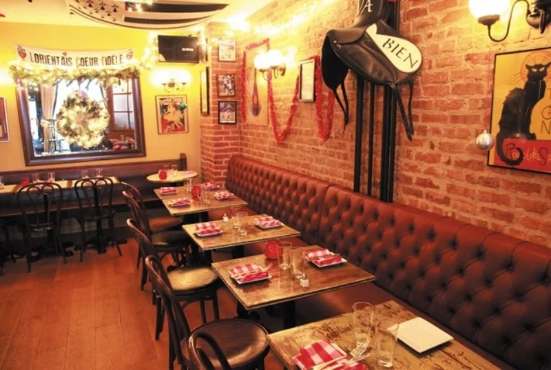 Dining room at Le Baratin