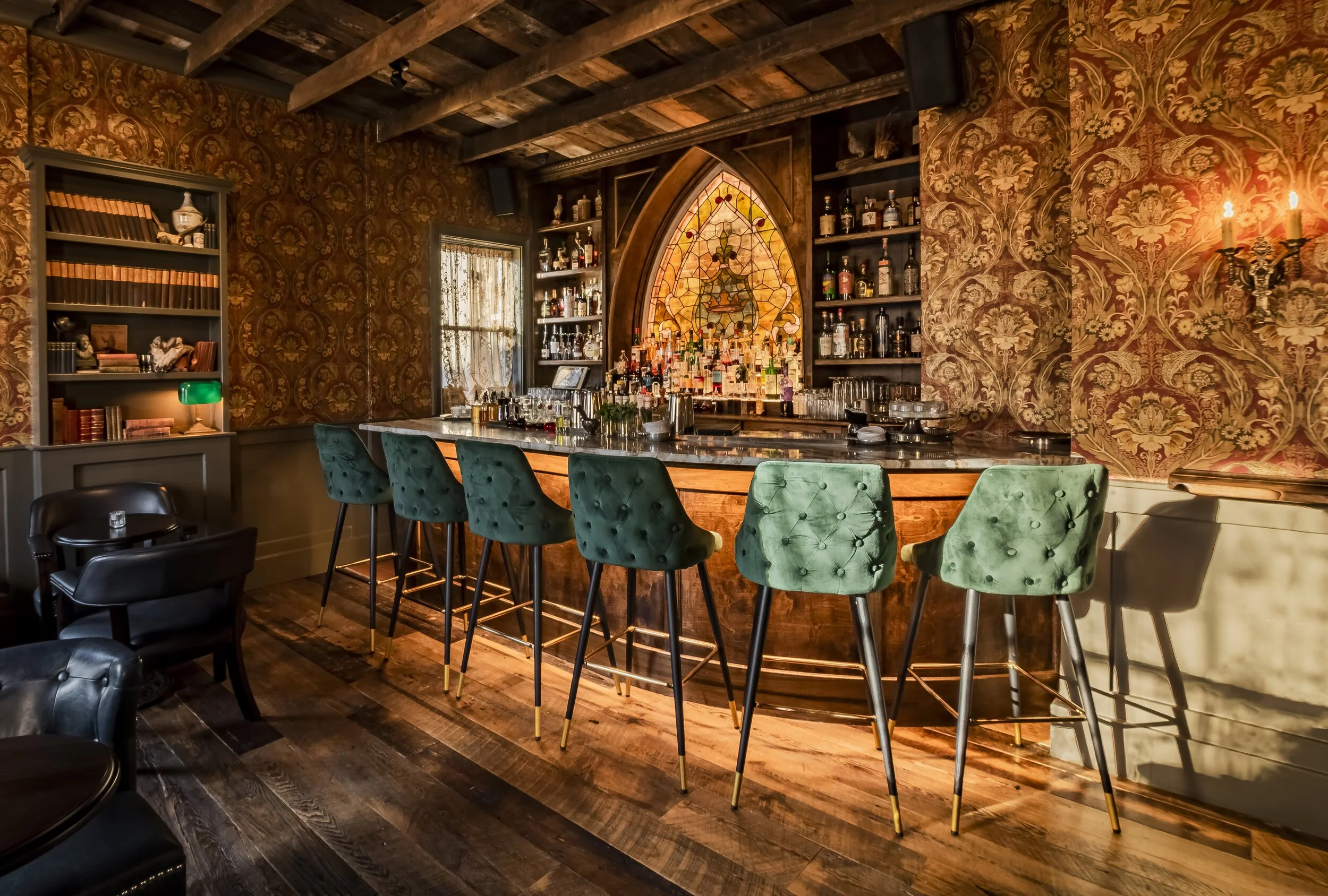 The Junto Attic Bar at Franklin Social