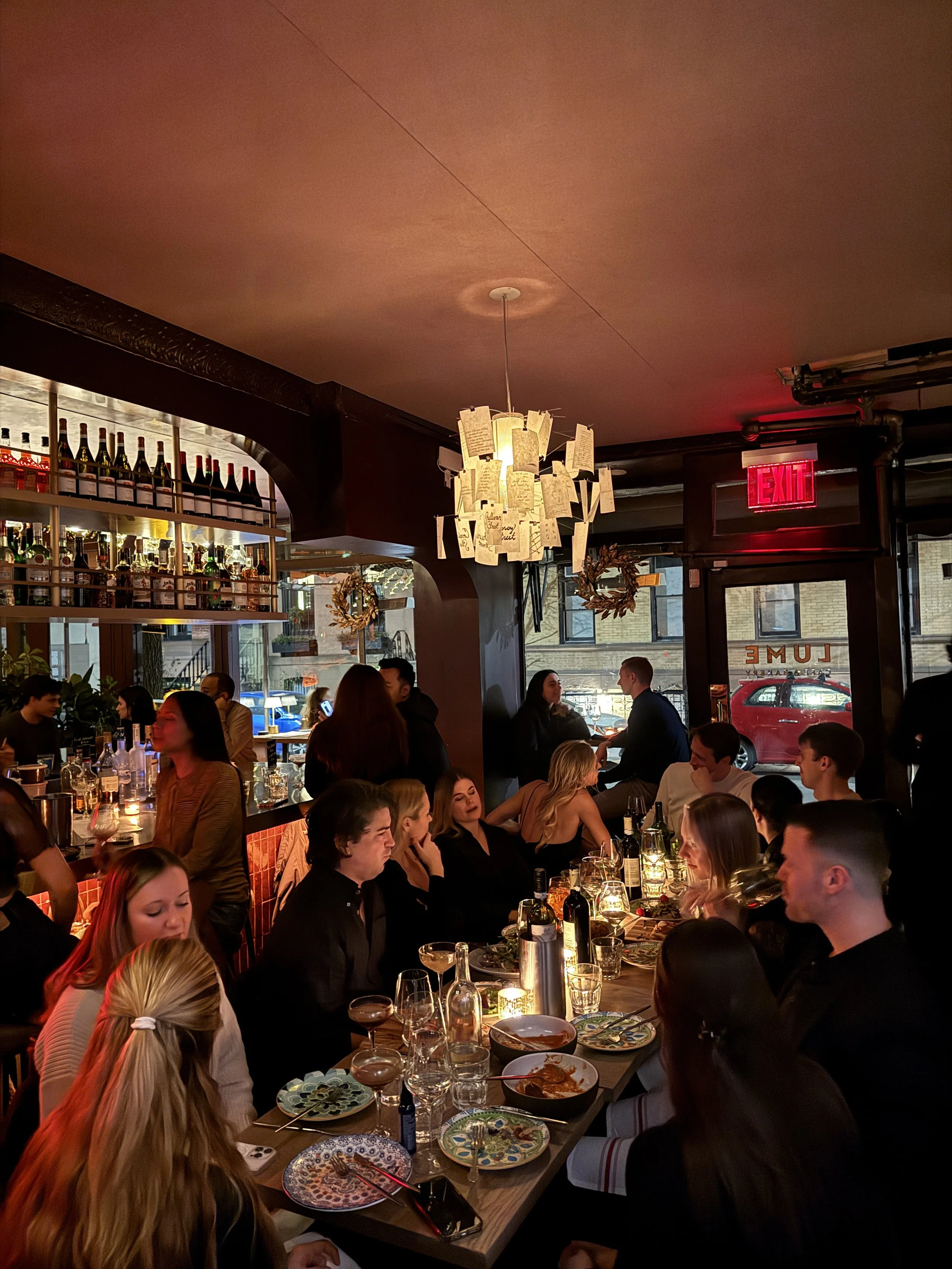 Lume West Village private dining