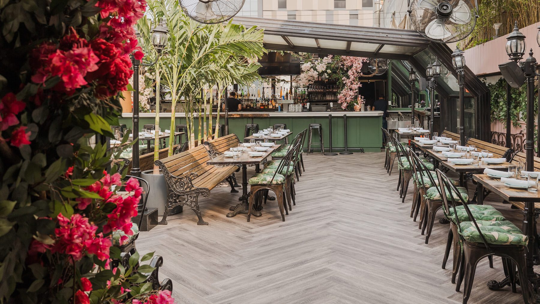 Rooftop Garden at Chantelle NYC