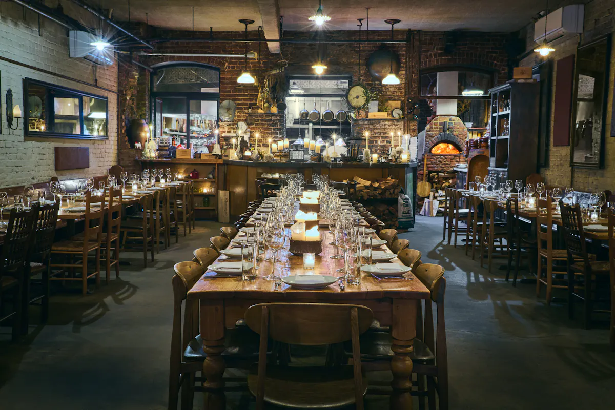 Main Dining Room at Peasant