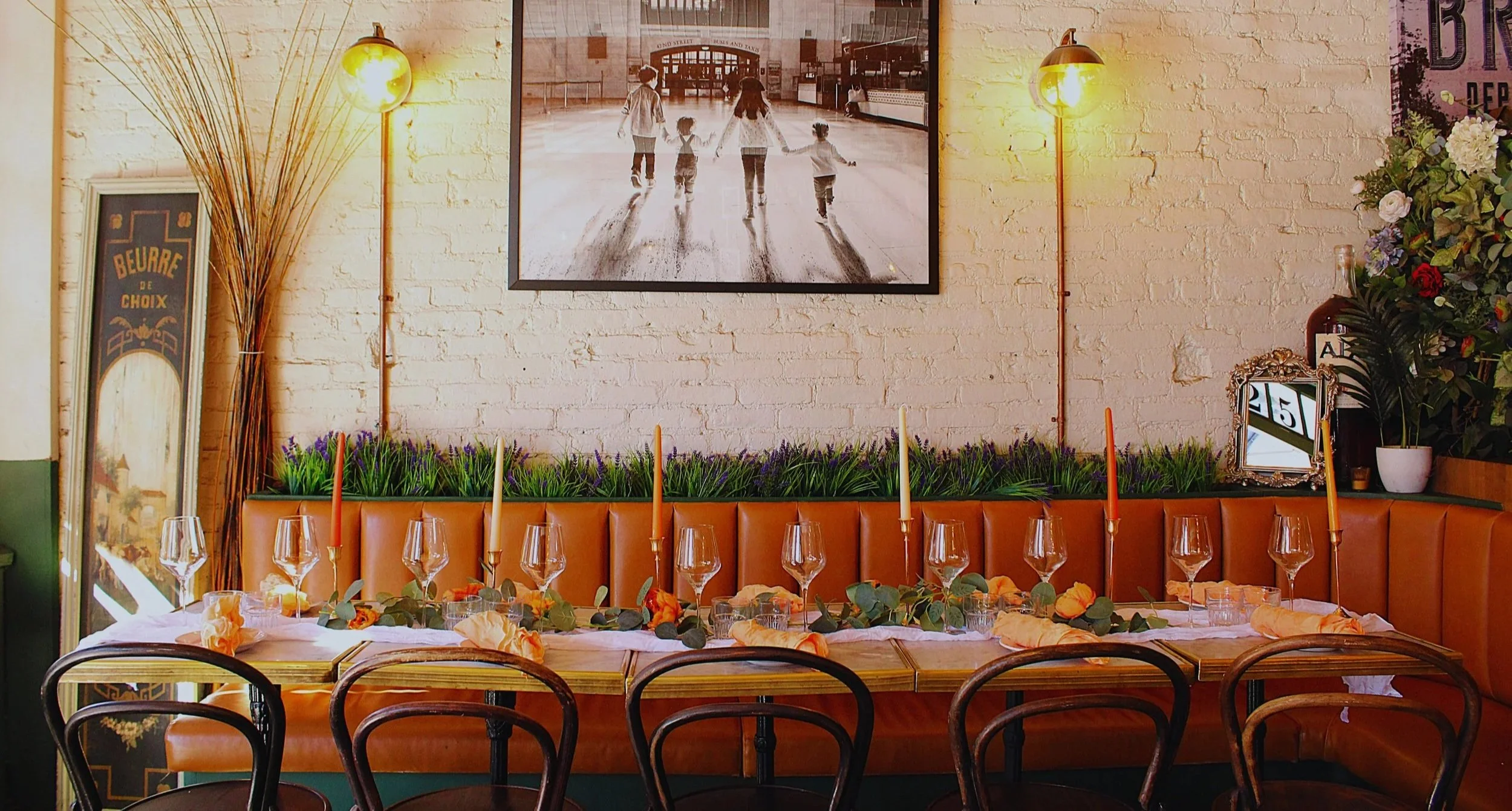 Mino Brasserie private dining 2