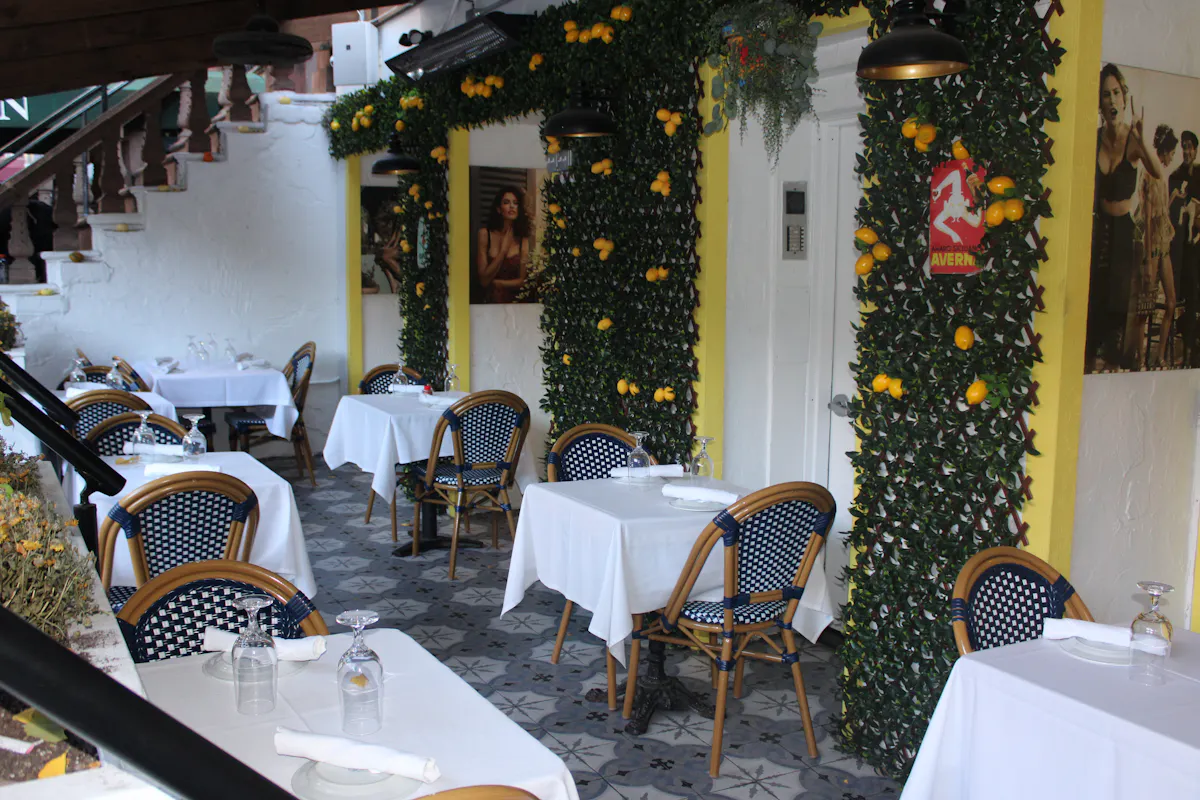 Sicily Osteria private dining