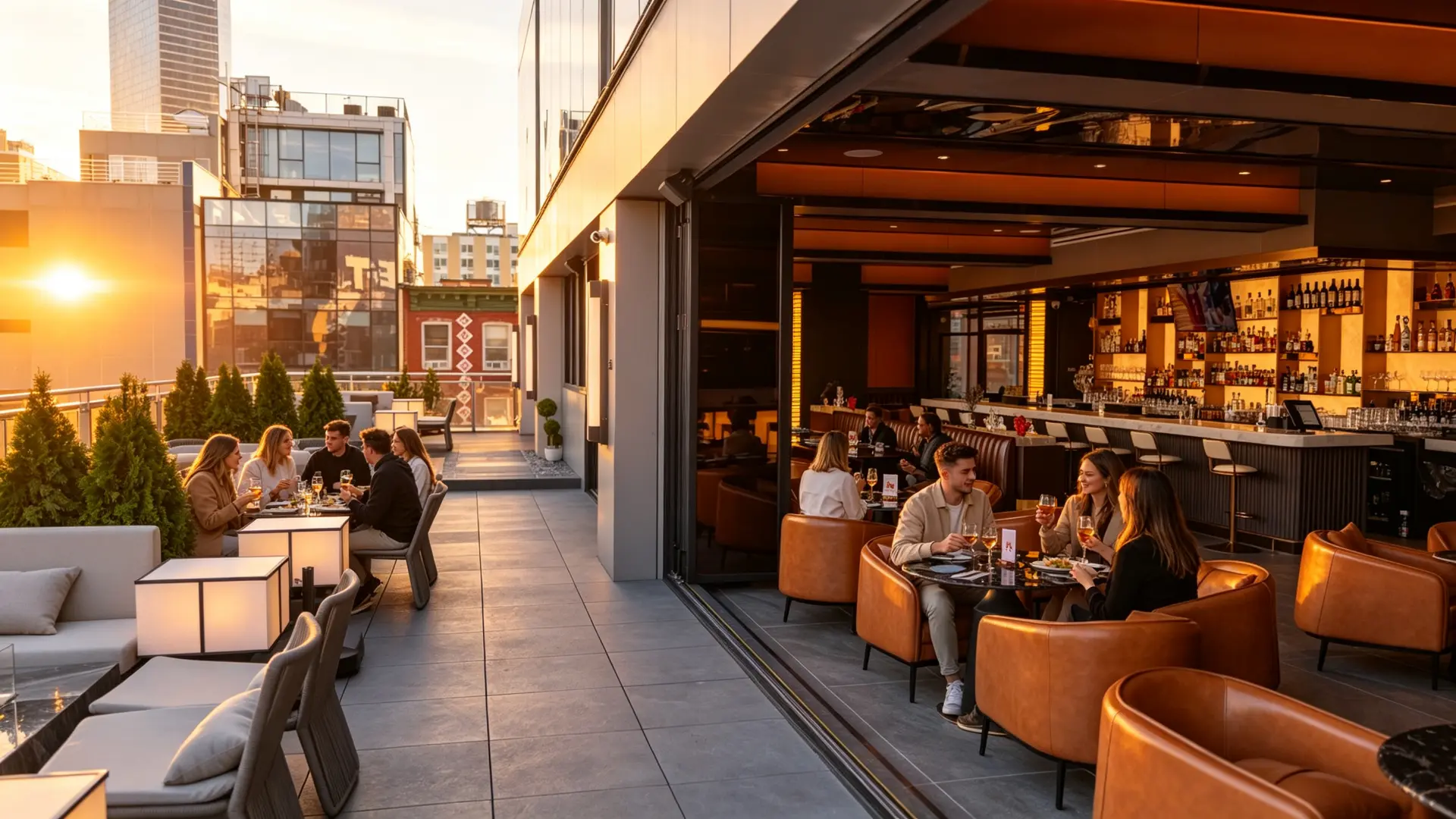 100 Feast & Lounge private dining 4