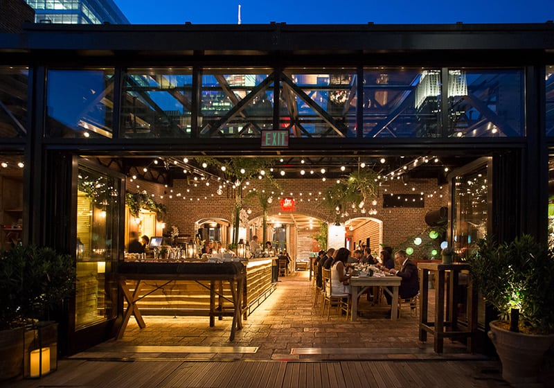 Refinery Rooftop private dining 4