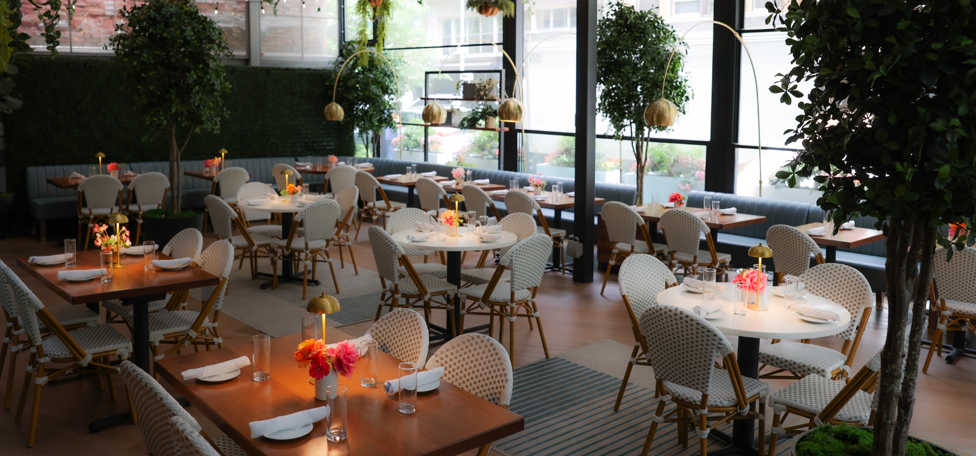 year-round patio at The Wilson