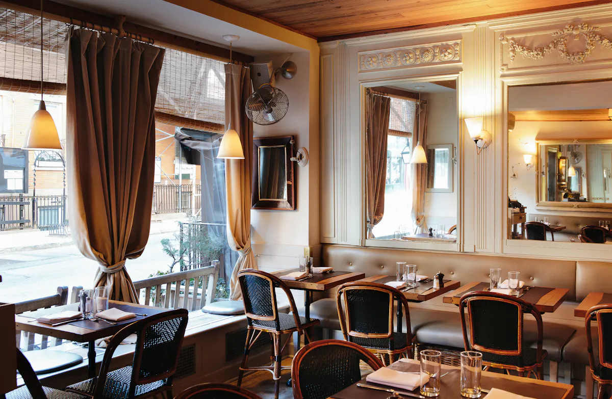 Back Room at Cafe Cluny