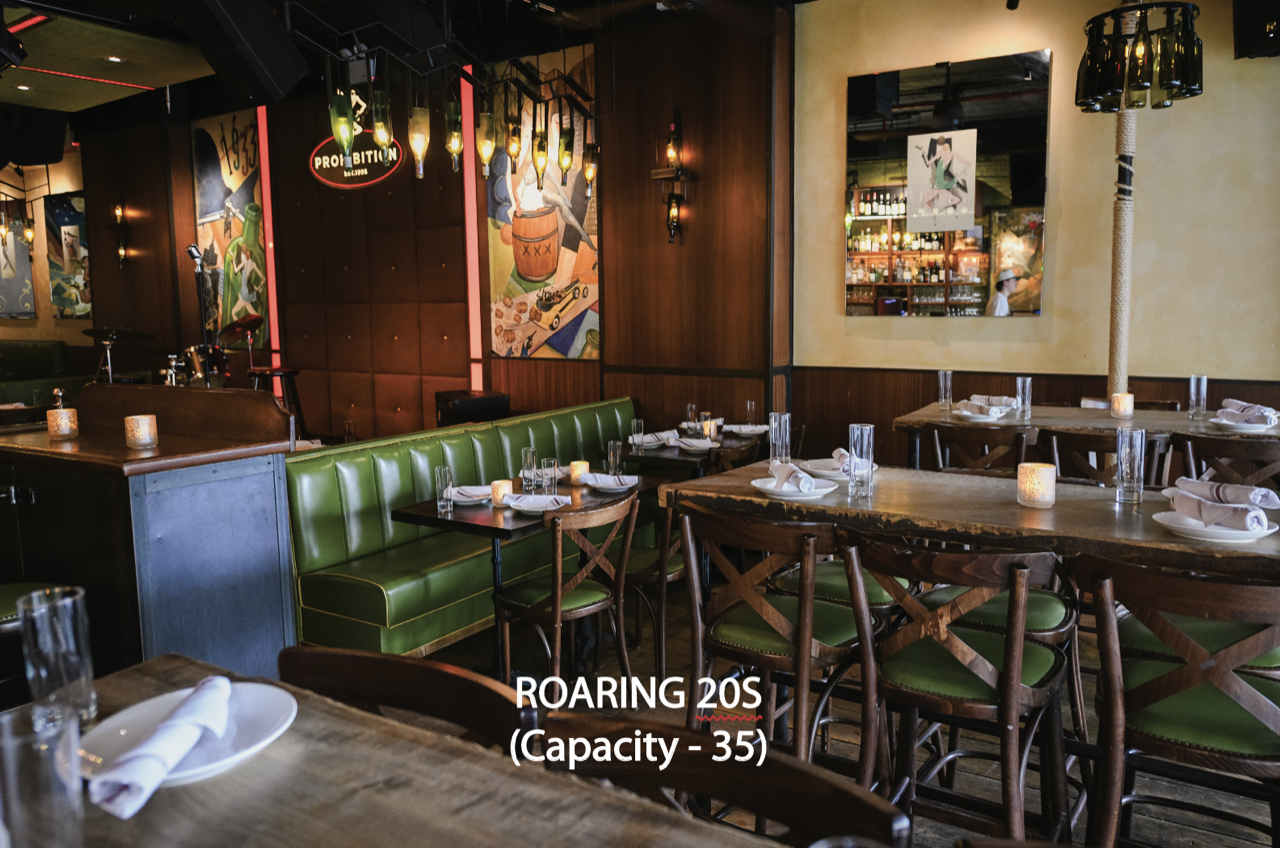 Prohibition private dining 3