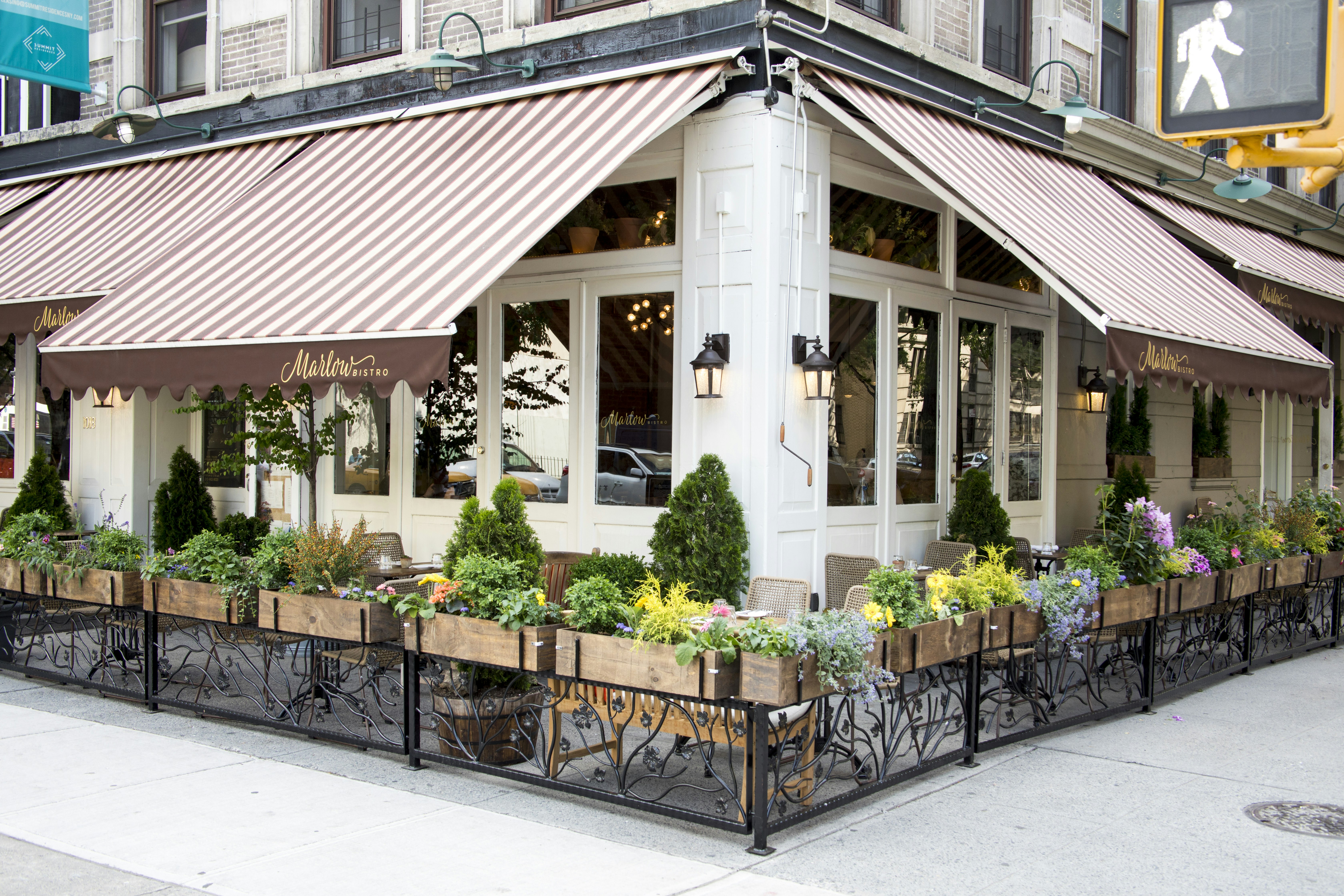 Private Events Deck at Marlow Bistro