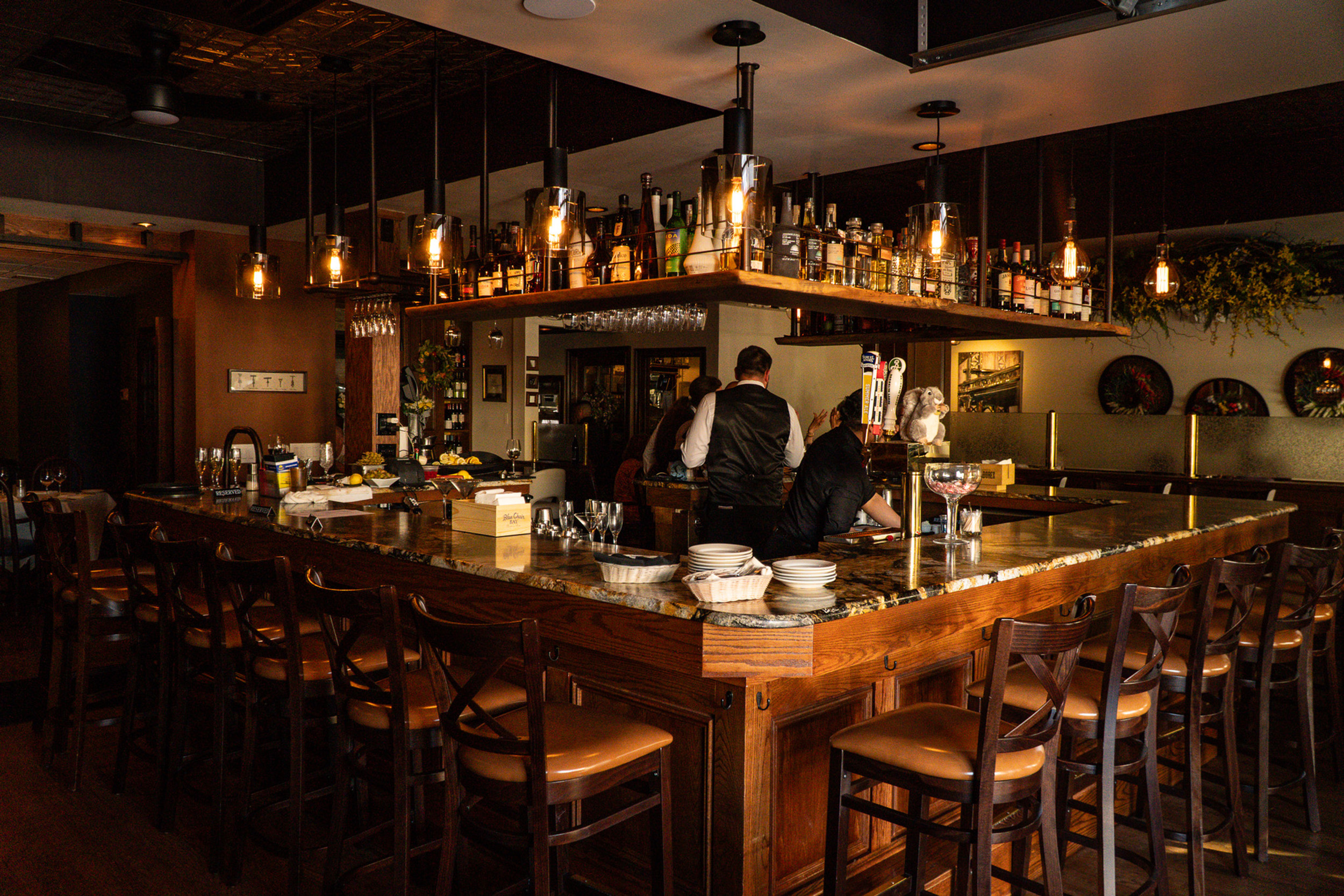 Sweet Waters Steakhouse private dining