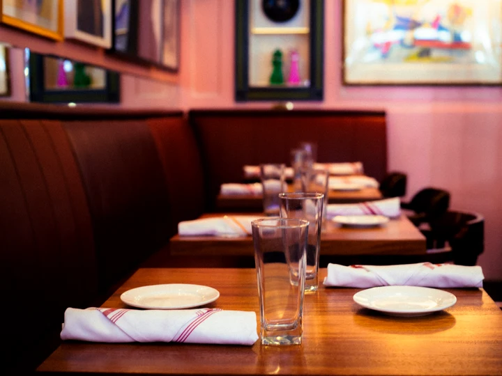 Main dining room at Antonucci Cafe