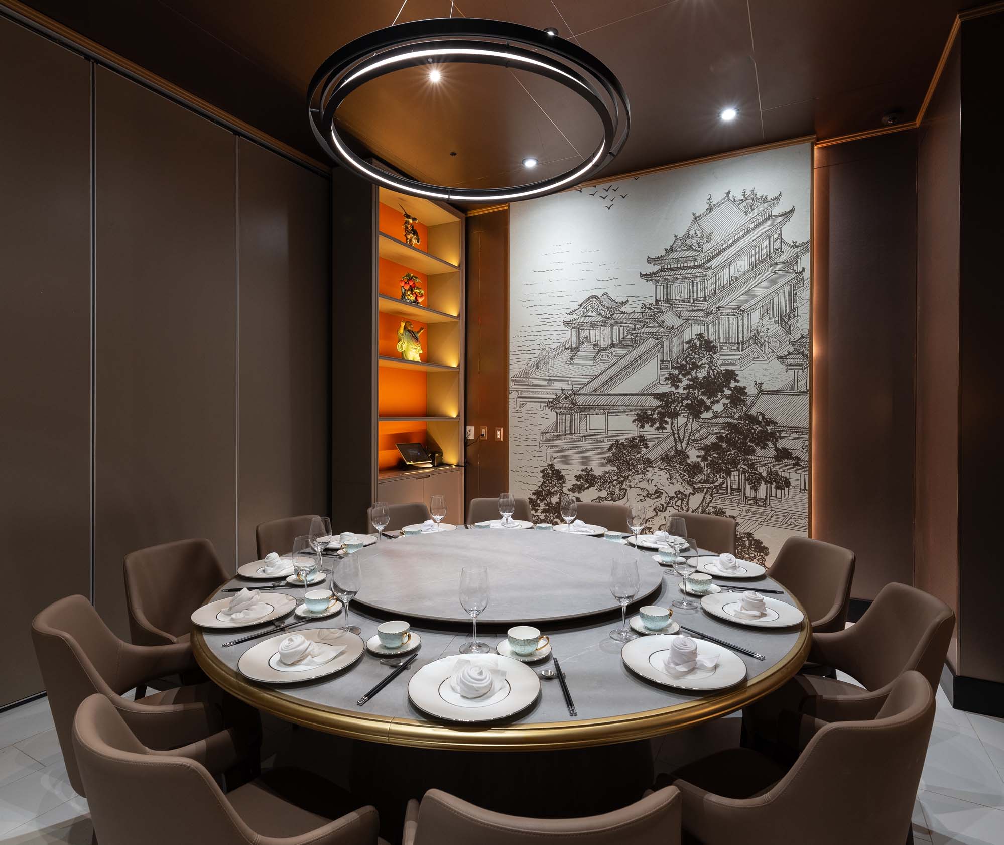 Private dining rooms at YAO Modern Cantonese Cuisine