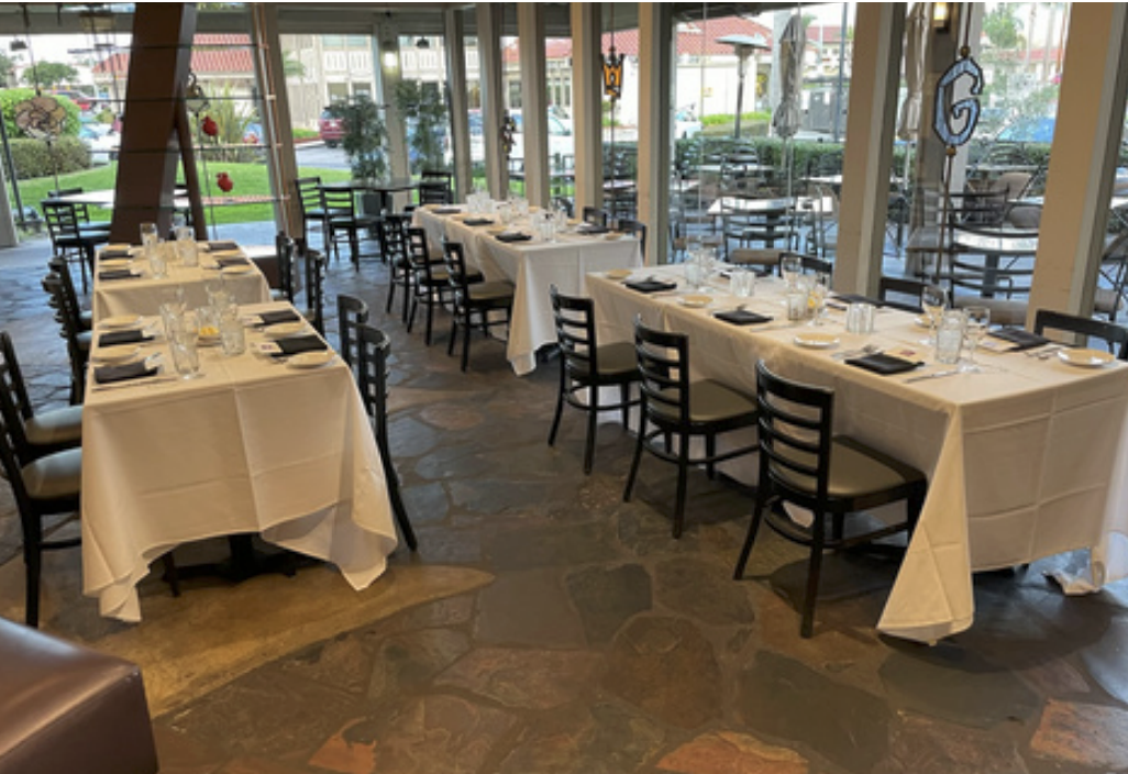 Zov's Irvine private dining 3