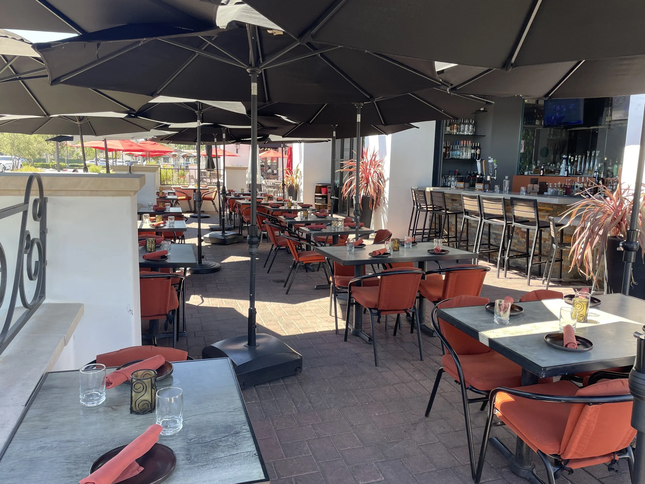Patio at Descanso Restaurant