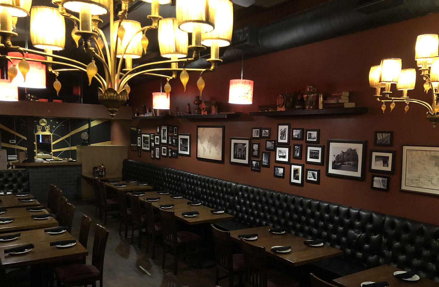 The Red Room at Chapter One: the modern local