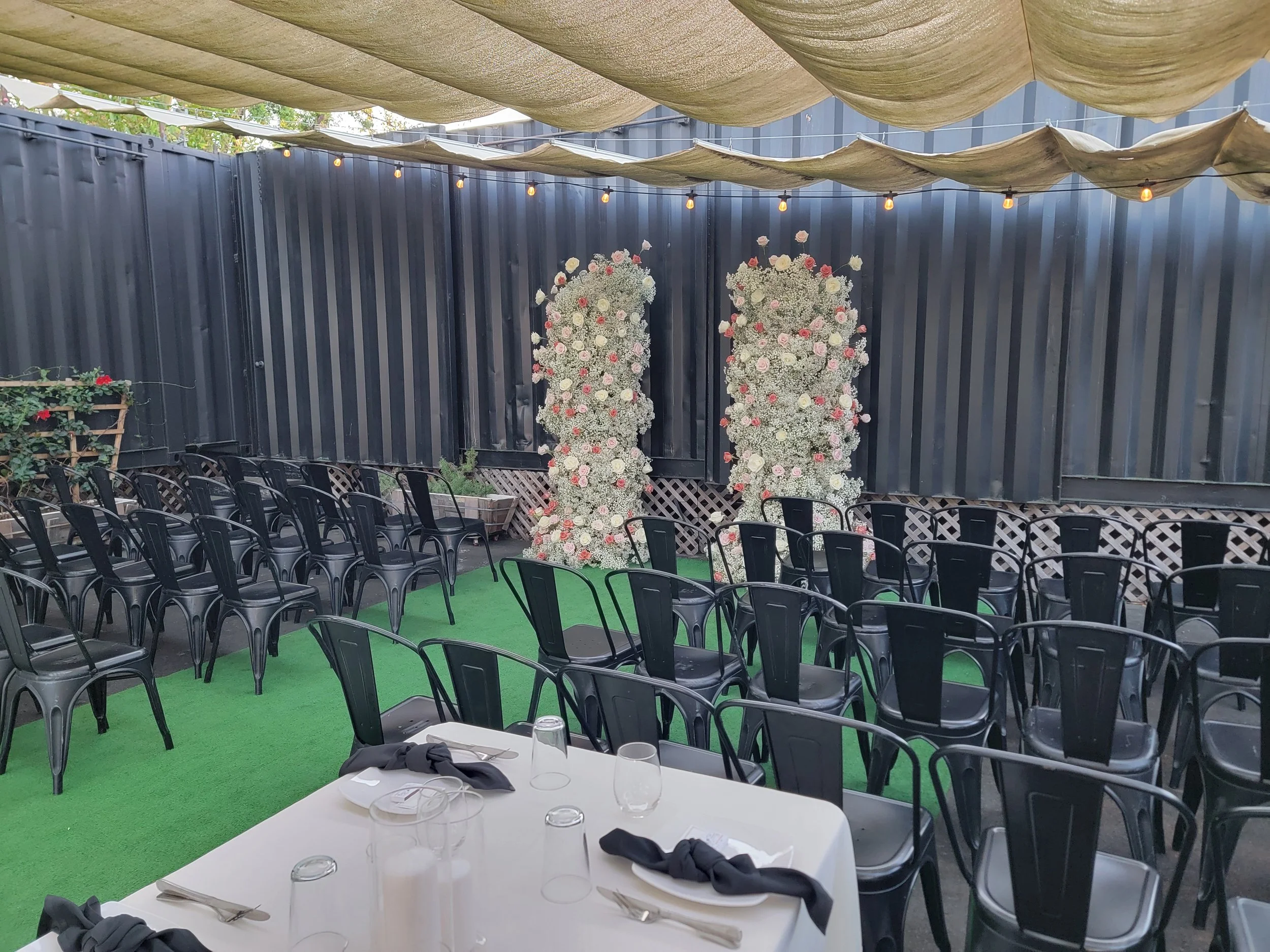 Outdoor space at 2145 Eats
