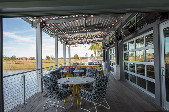 Terrace on the Water at Canvas