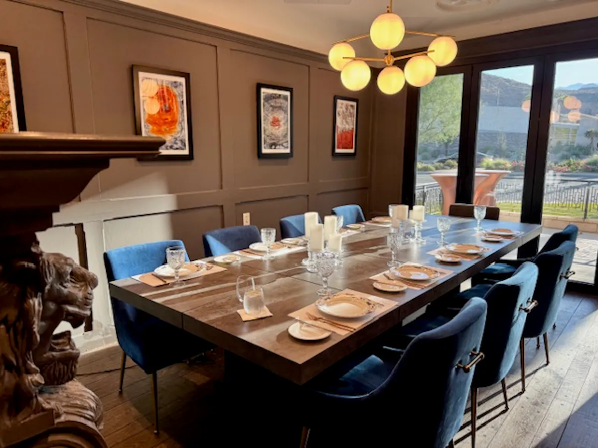 The "Gathering" Room at Willie's Modern Fare