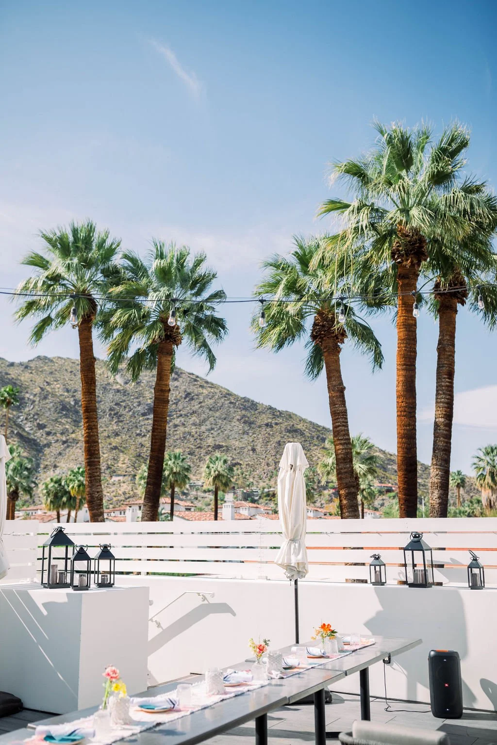 Roof Top deck at Azúcar Palm Springs