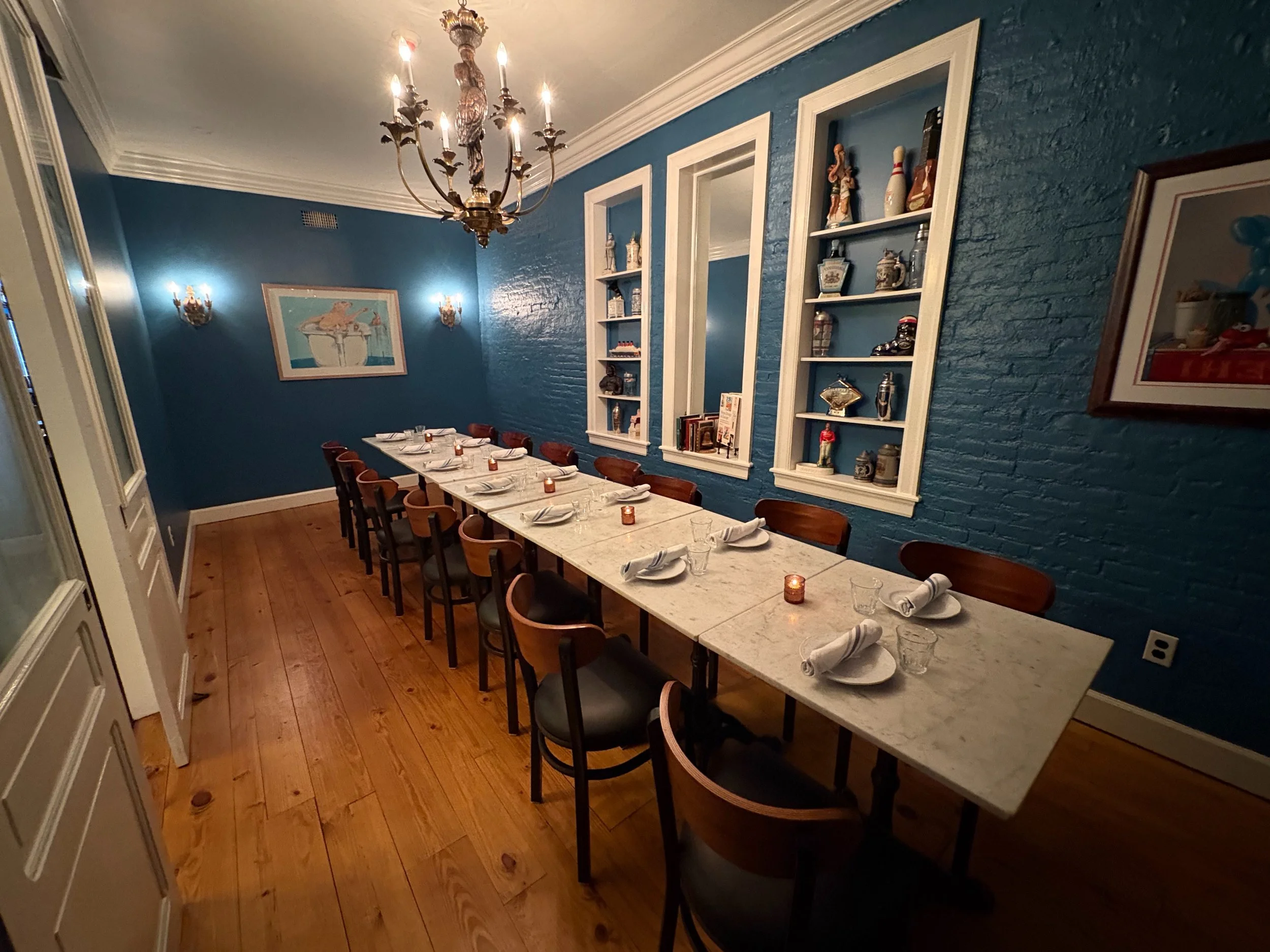 Private dining room at Side Eye