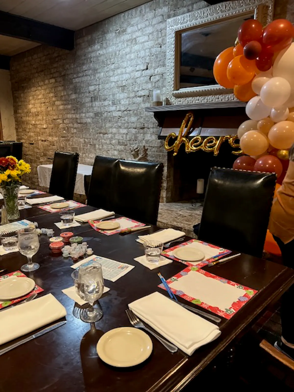 Party Room at Wooden Angel Restaurant