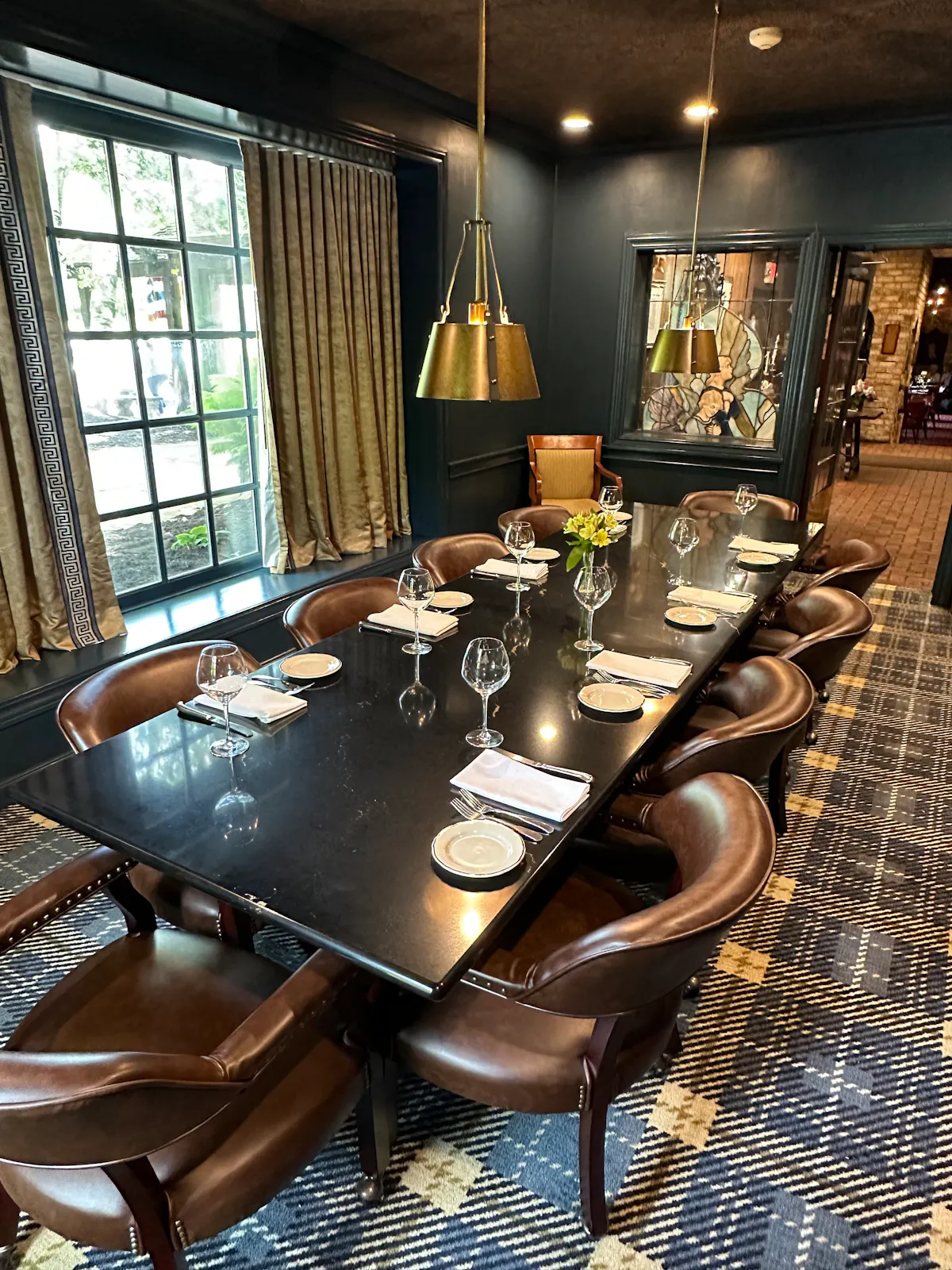 Boardroom at Wooden Angel Restaurant
