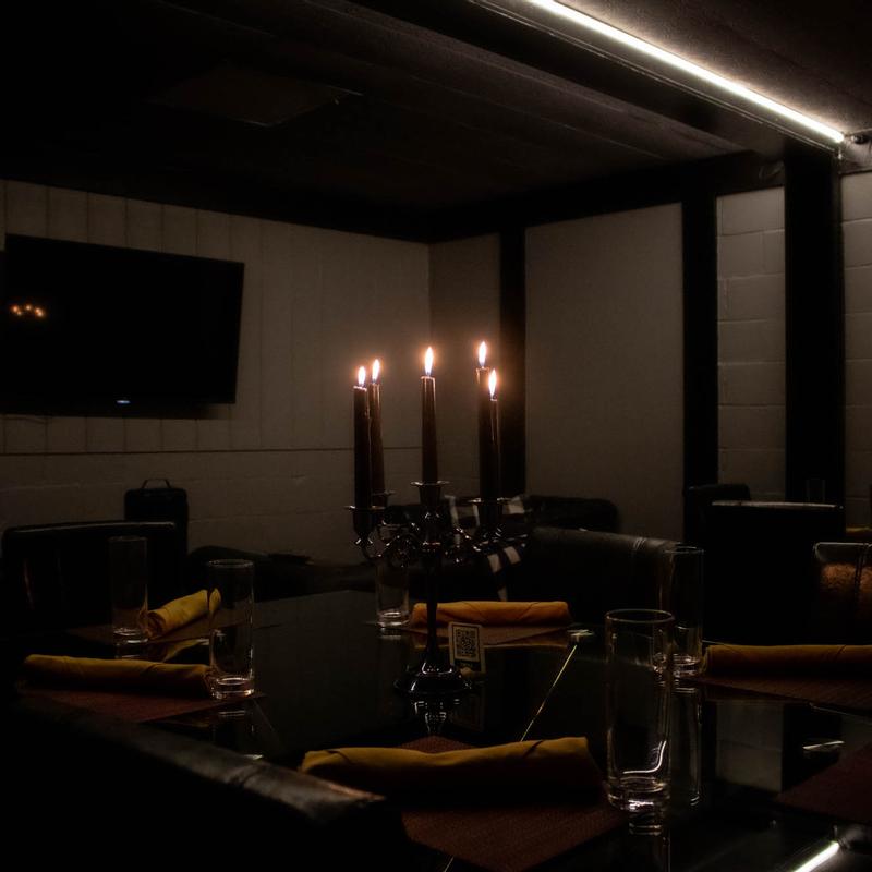 Intimate private dining options at The Lab at Armens Barrels