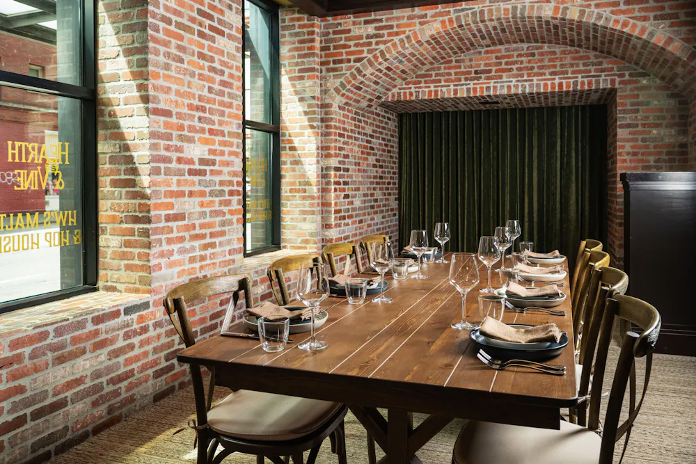 The Burnside Room at Hearth & Vine