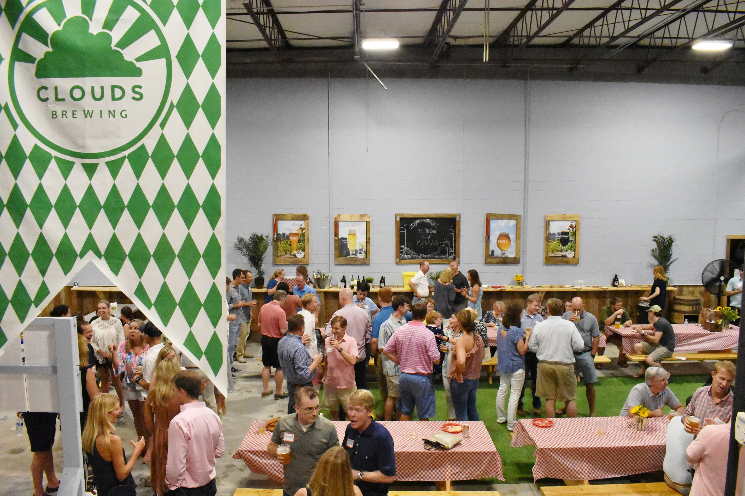 Clouds Brewing Raleigh private dining 3
