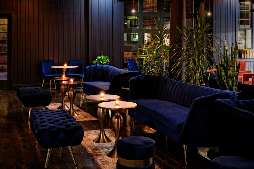 Dining Room at Waxlight Bar a Vin