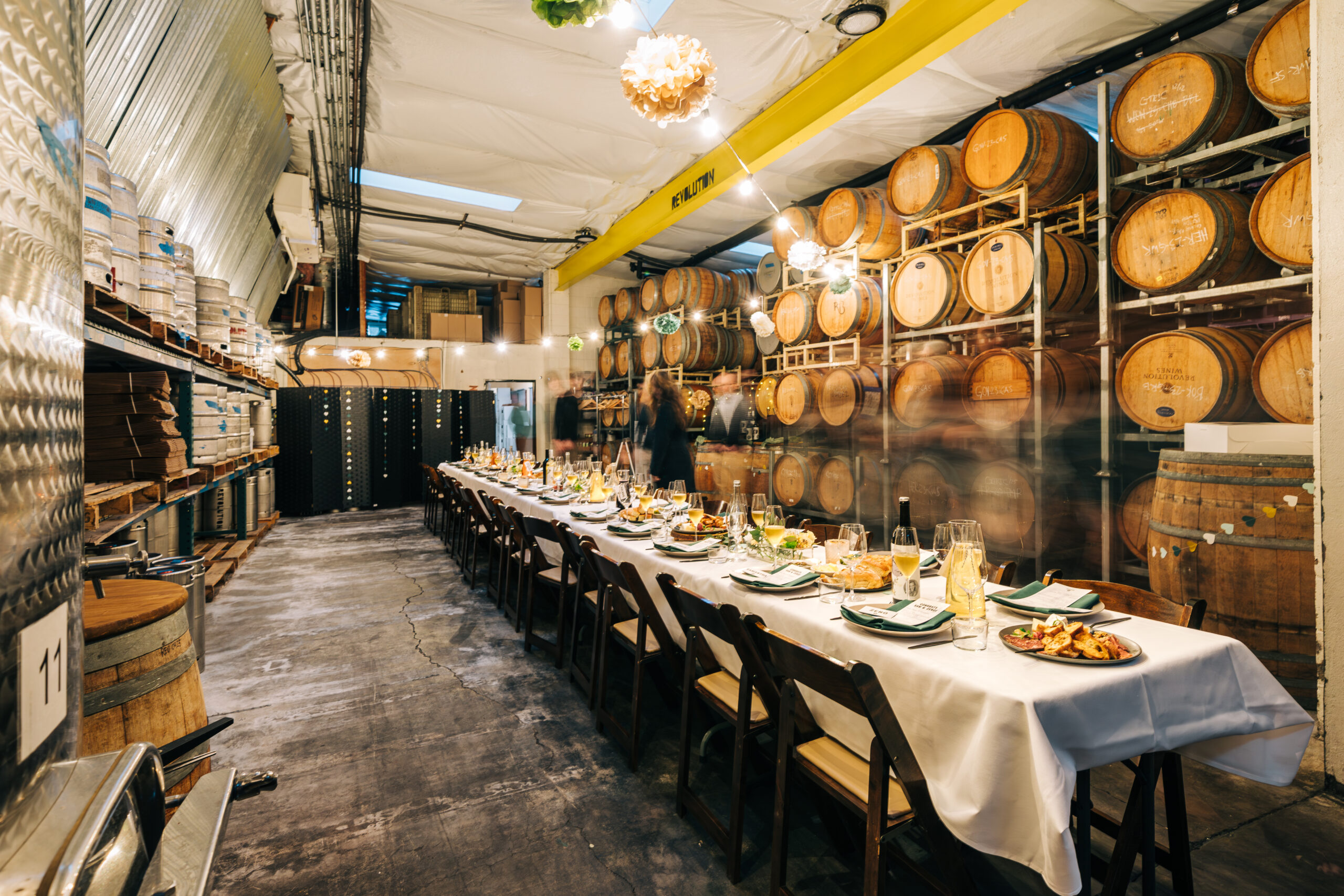 Barrel Room at Revolution Winery & Kitchen