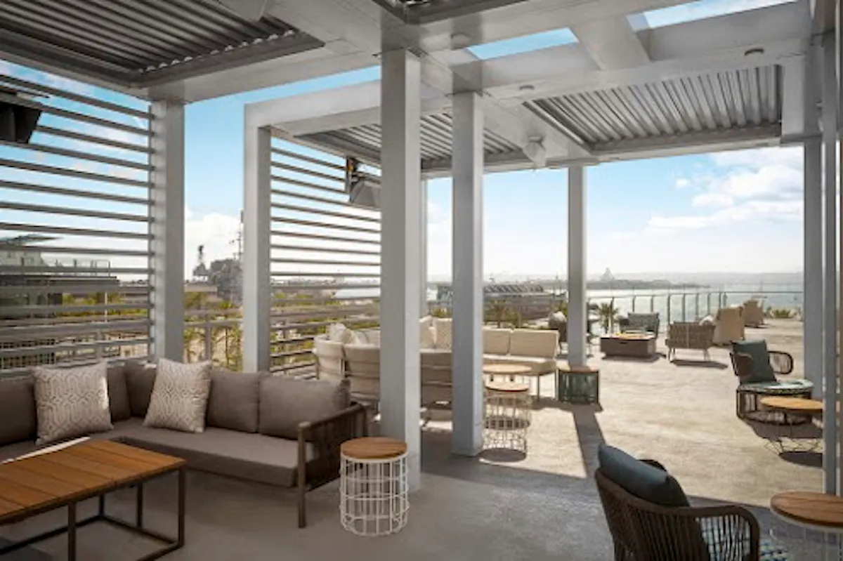 Harbor & Sky Rooftop Bar and Lounge private dining 3