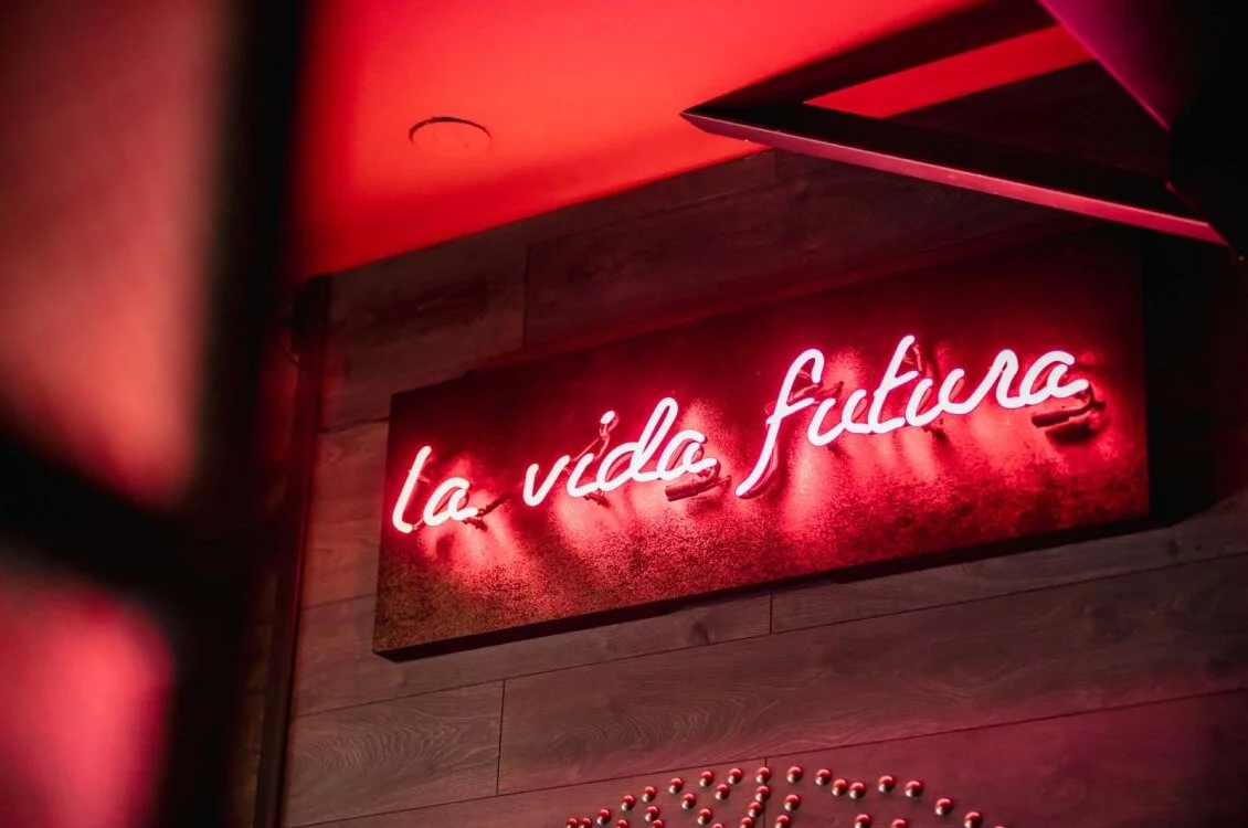 La Vida Futura private dining space at Curio