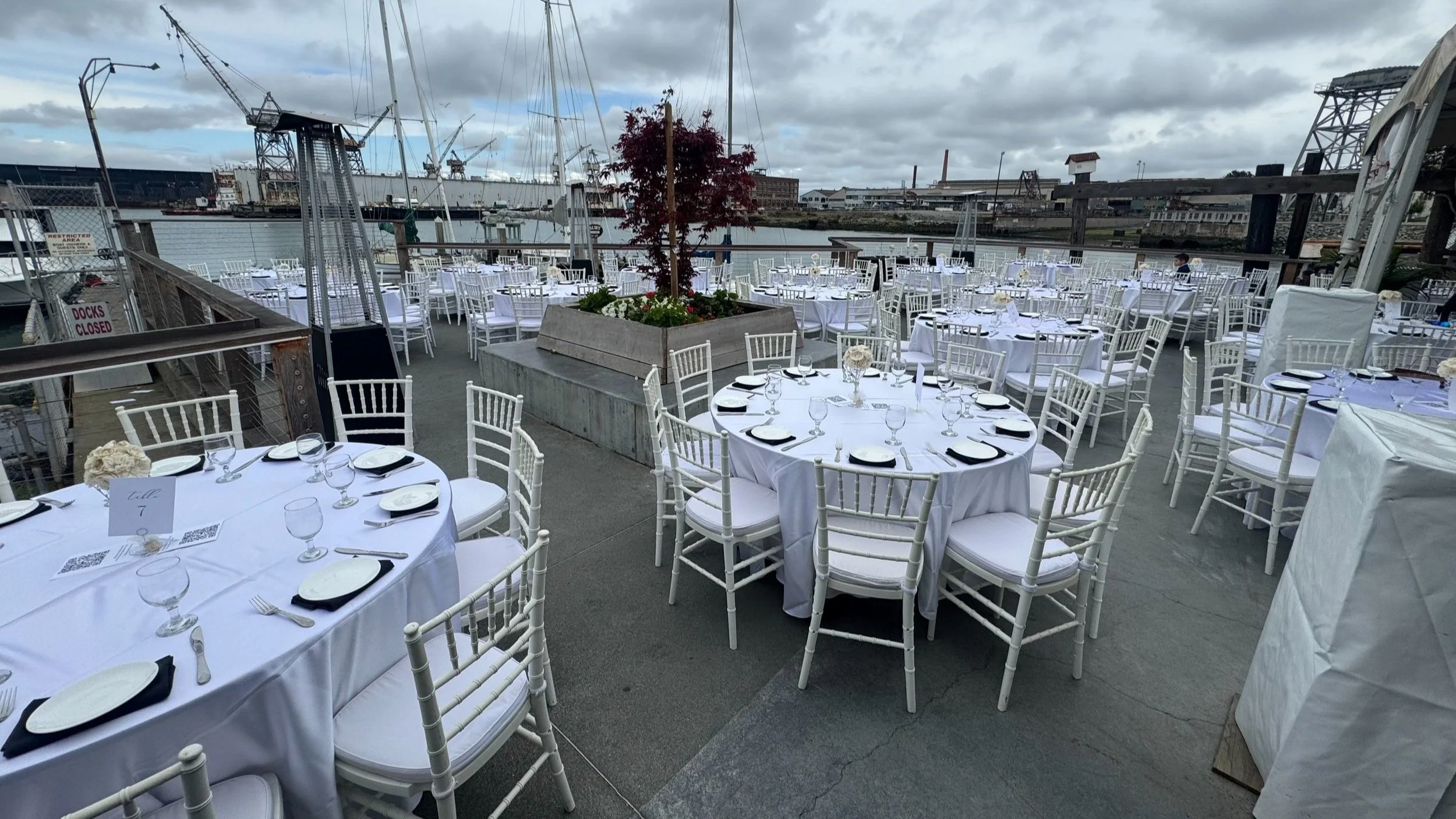 Waterfront Deck at The Ramp Restaurant