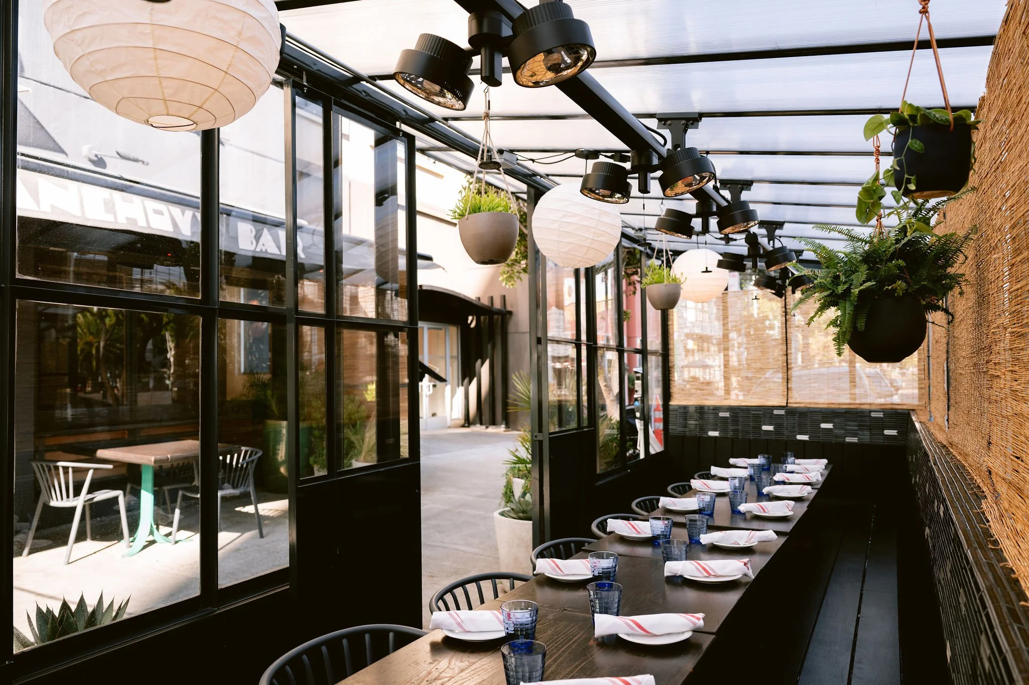Group Dining: Outdoors (Semi-Private) at The Anchovy Bar