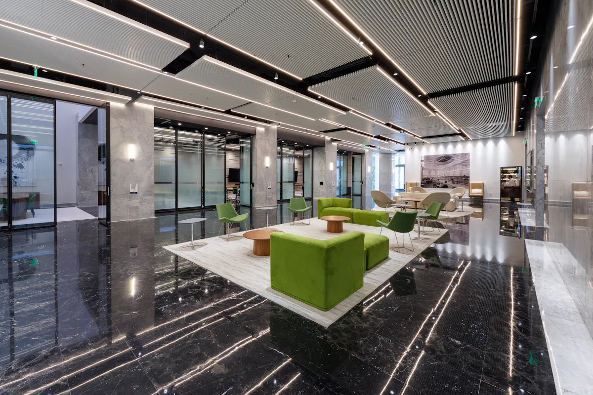 The North Lobby at Holbrook House