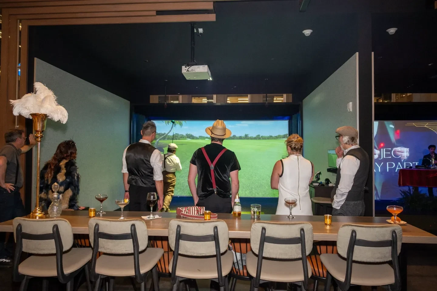 Studio Golf Bar & Grill private dining 2