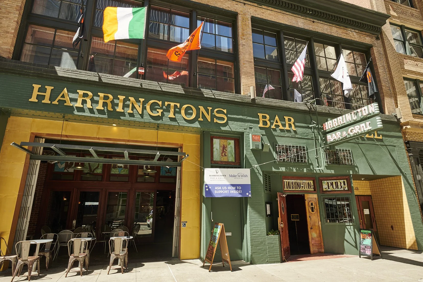 The Patio at Harrington's Bar and Grill - Irish Pub