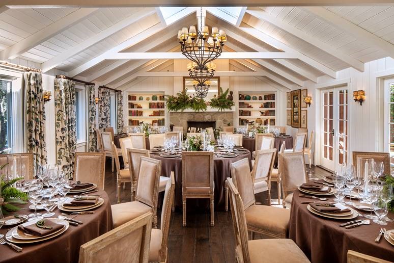 Fireside Room at San Ysidro Ranch