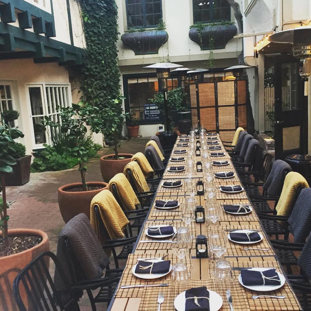 The Courtyard at Il Tegamino