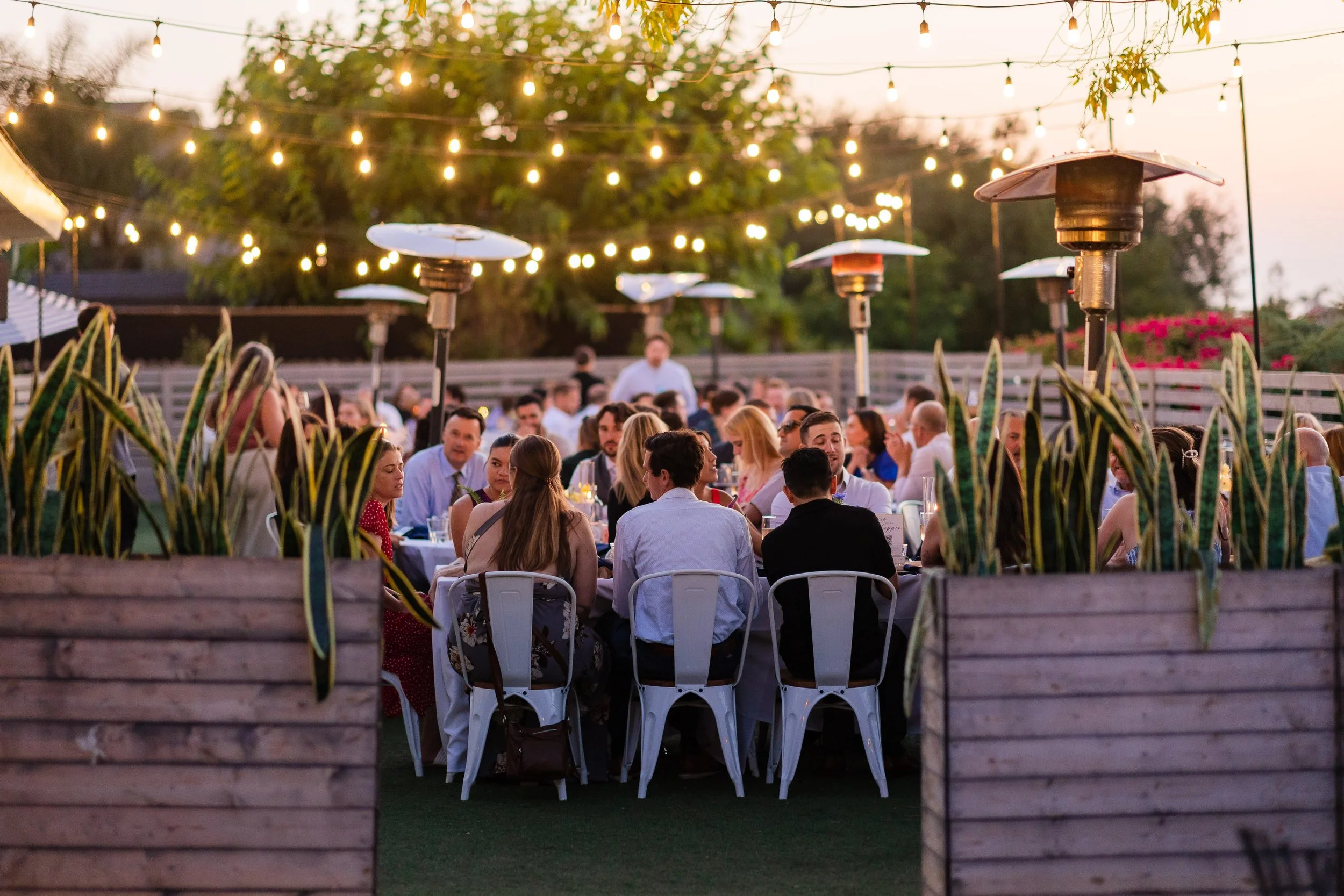 Funk Zone beer garden at Brass Bear Uptown