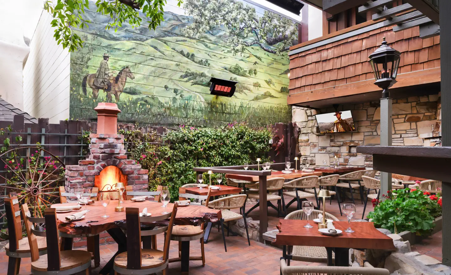 Hog's Breath Inn private dining 2