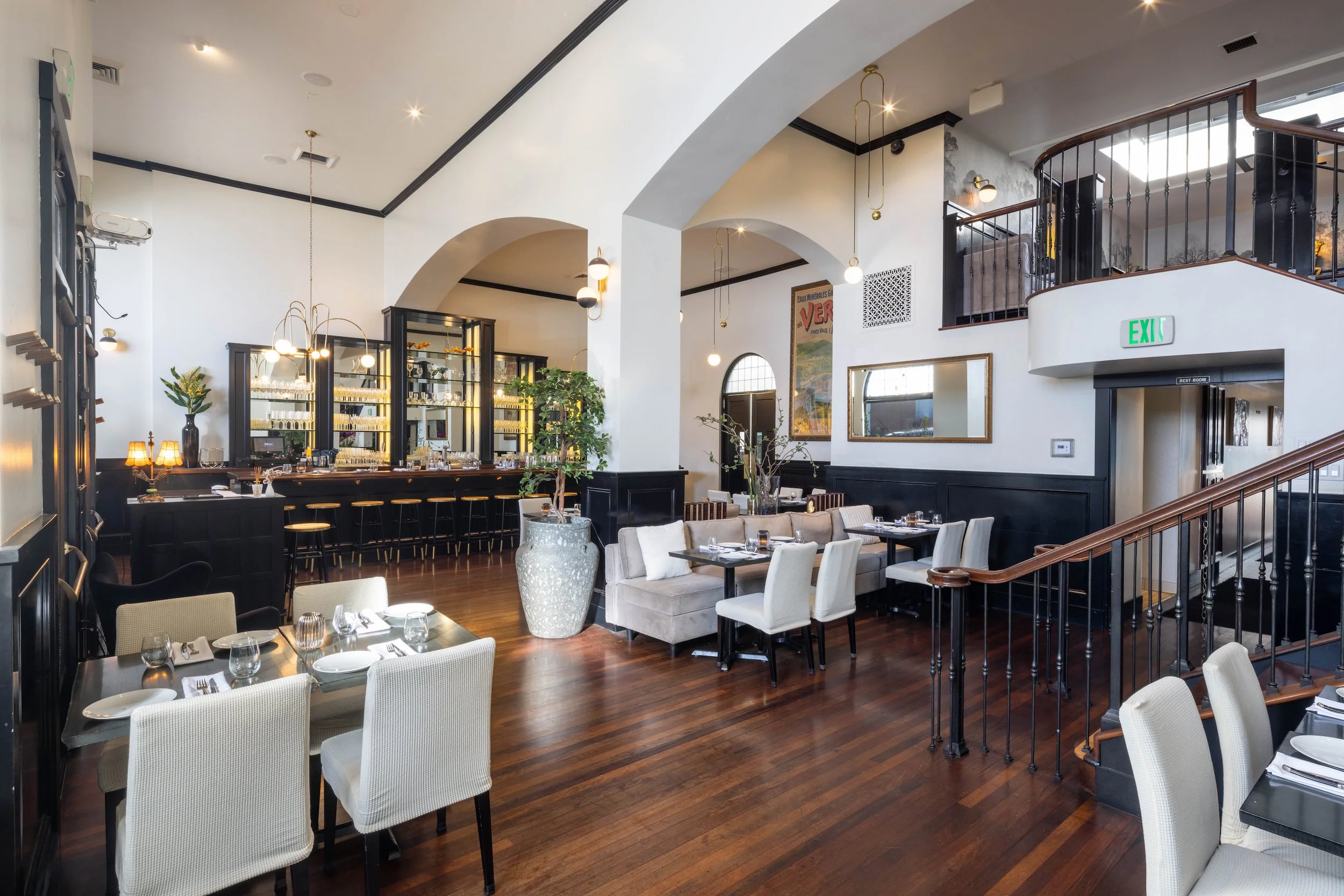 Full Main Dining Room/Bar at The Black Sheep Restaurant + Bar