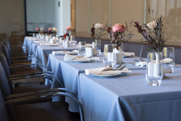 Private dining space at Panorama Restaurant