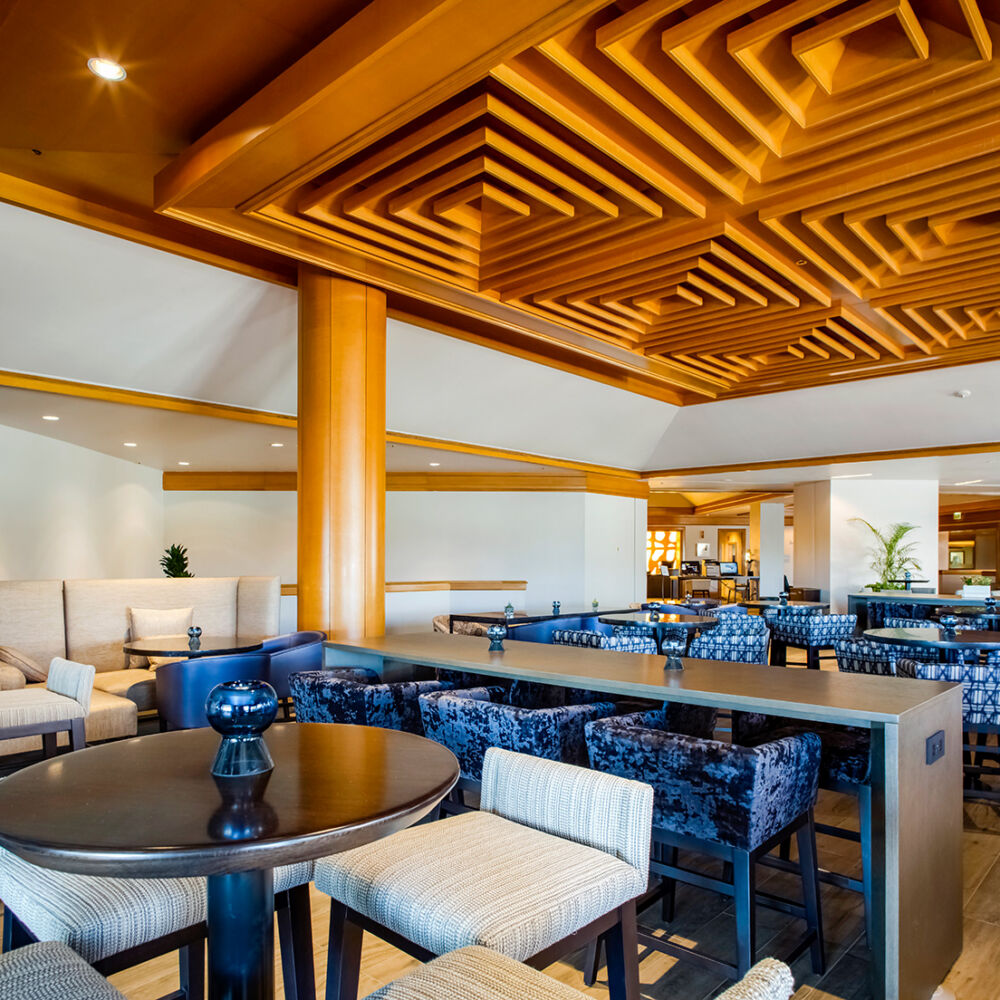 Semi-private dining at Blue Harbour Restaurant