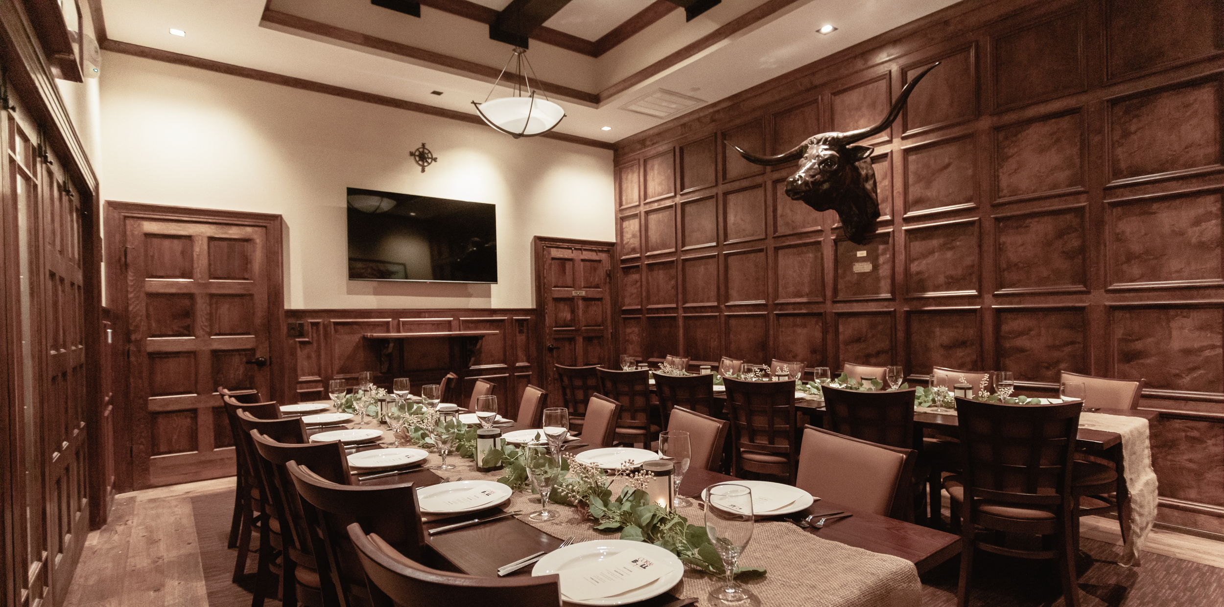Cork & Bull Chophouse private dining 3