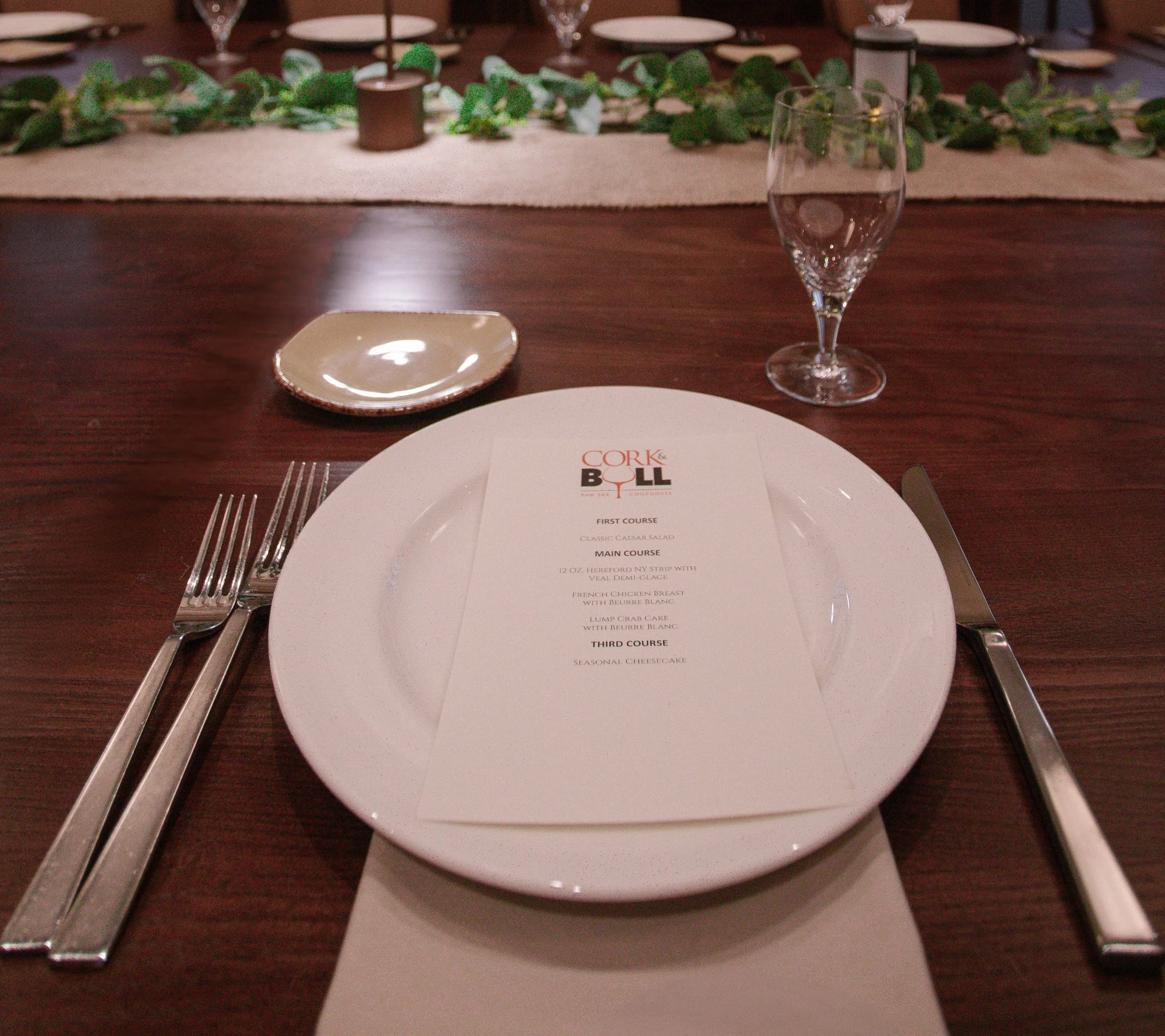 Cork & Bull Chophouse private dining 4