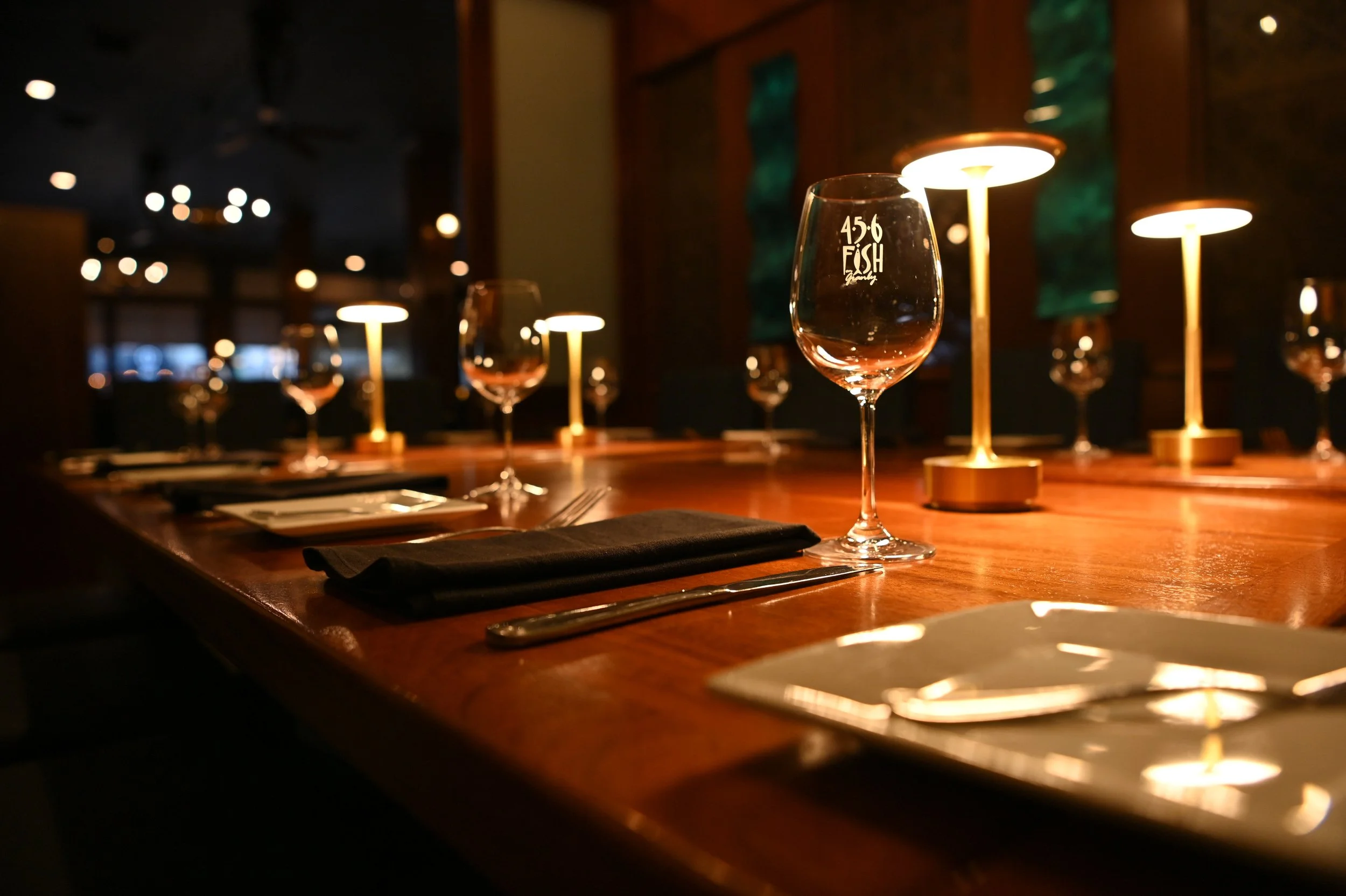 4 5 6 Fish private dining 5